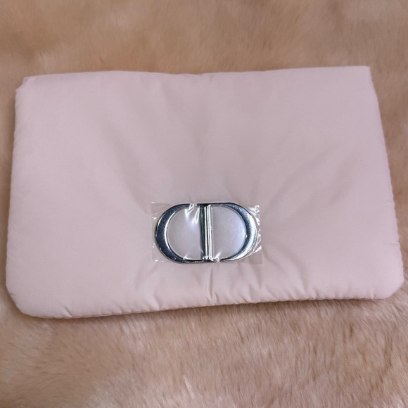 Source Unknown Accessories - Dior Blush Pink Accessory Cosmetic Bag